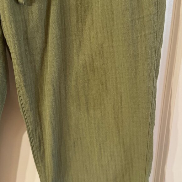 Olive Green Cotton Joggers, Medium Old Navy Project Pants - Picture 4 of 11